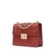 Charles Keith Chain Flap Shoulder Bag Clay